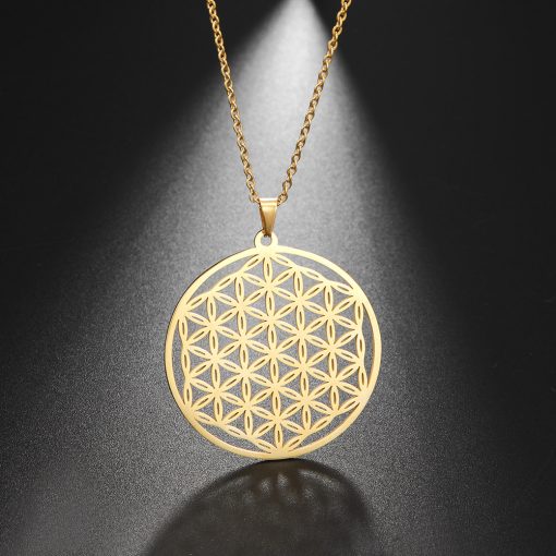 Flor de la Vida Chapa de Oro - Imagen 3