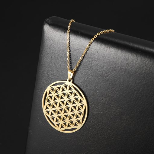 Flor de la Vida Chapa de Oro - Imagen 6
