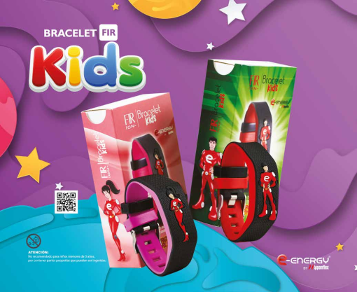 BRAZALETE KIDS DOBLE FIR ION