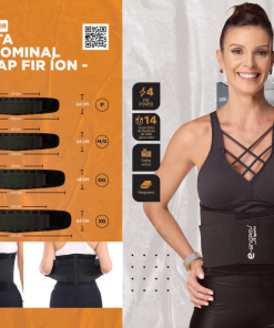 FAJA ABDOMINAL CON ION BALLS