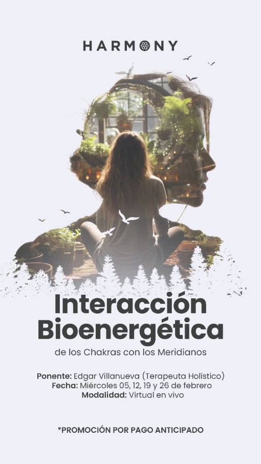 Interacción Bionergética de los Chakras con los Meridianos