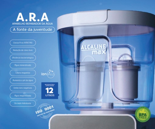 PURIFICADOR ALCALINE MAX BLACK